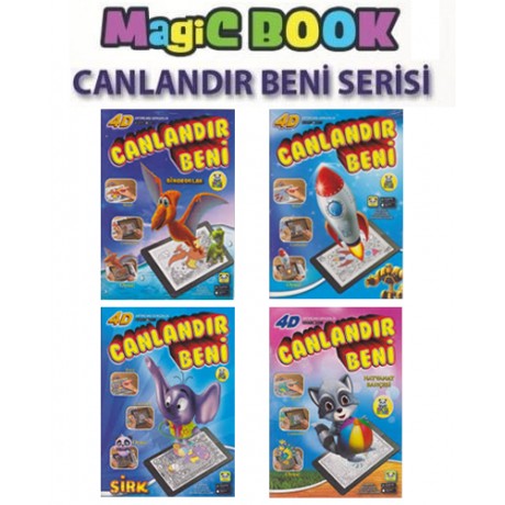 Magic Book Sihirli Boyama Kitapları Seti